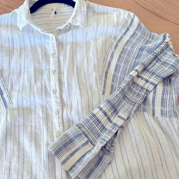 Free people live free buttondown - Picture 4 of 6